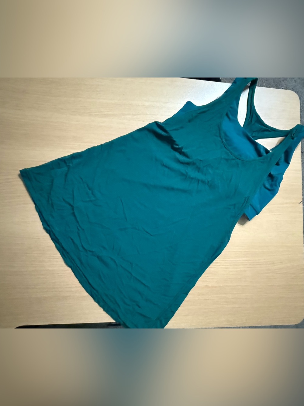 lululemon athletica Teal Racerback Tank